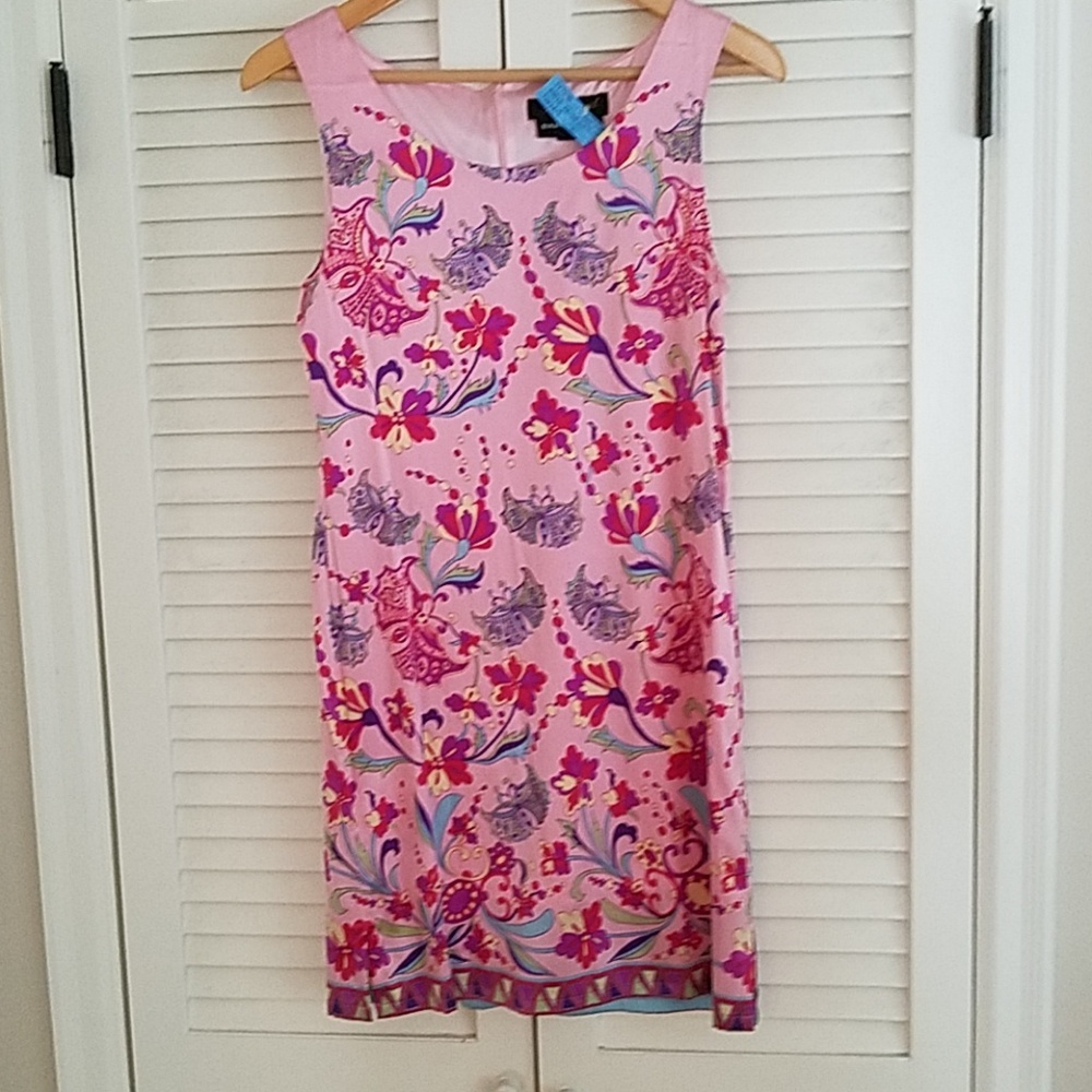 Girlfriend silk dress from Bergdorf Goodman